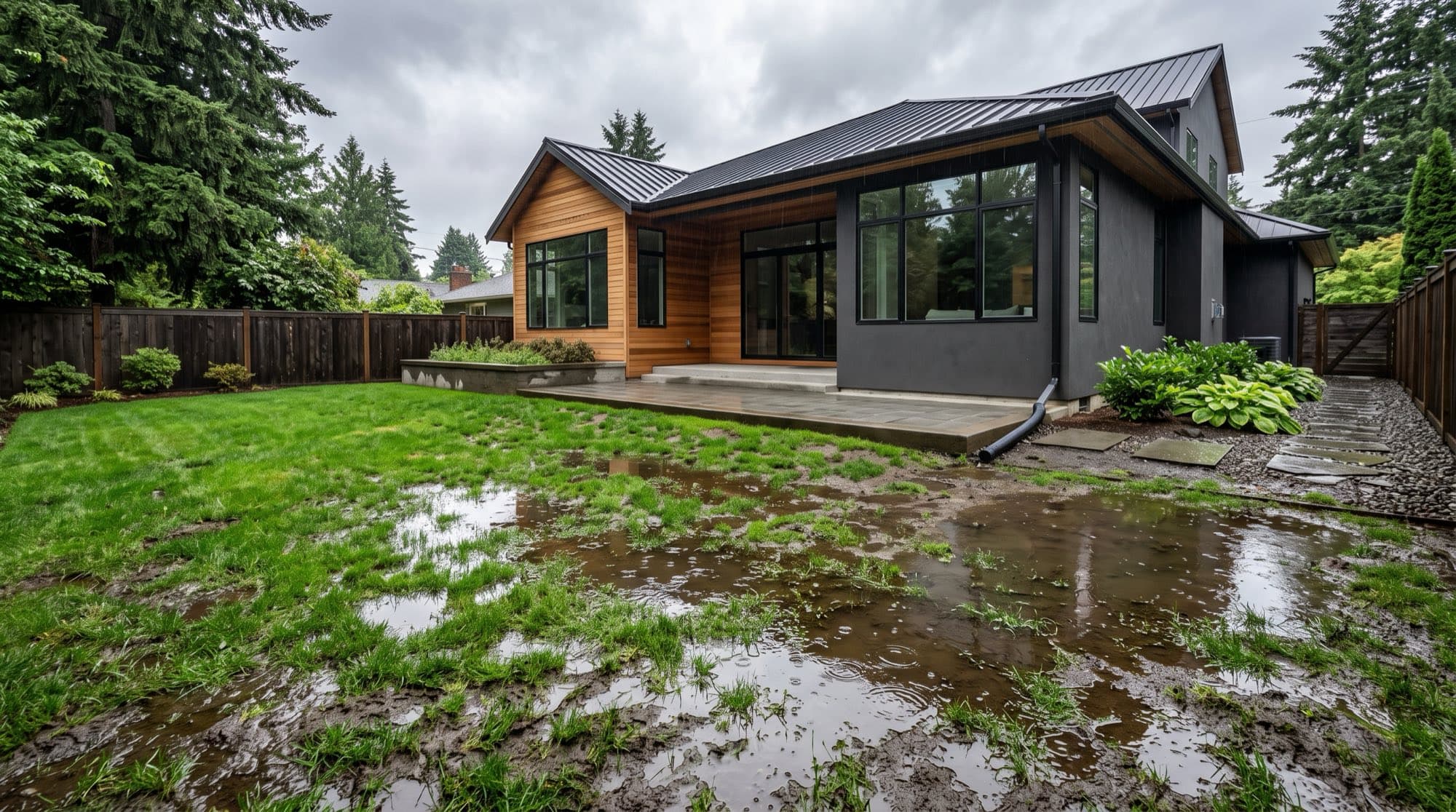 Yard Drainage & French Drains in Richmond, VA